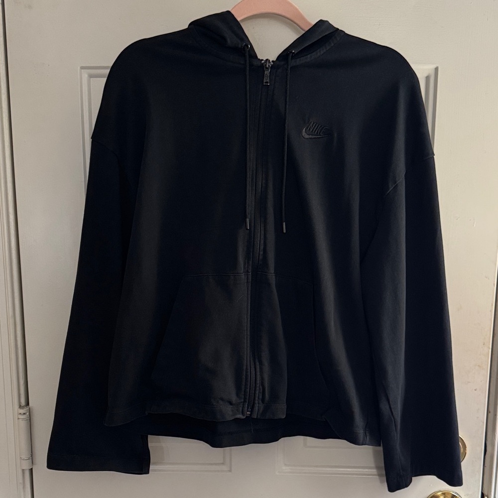 Nike Black Full-Zip Hoodie